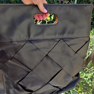 Bottega Veneta Brown Leather Woven Tote